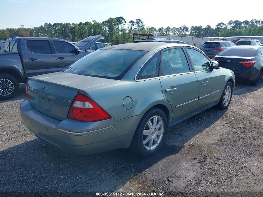 2006 Ford Five Hundred Limited VIN: 1FAHP25106G151390 Lot: 39615112