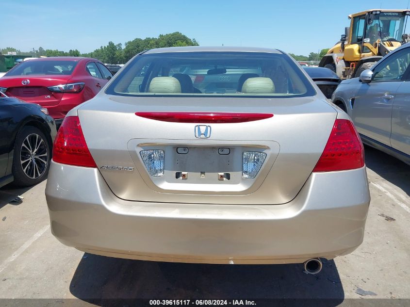 2006 Honda Accord 2.4 Lx VIN: 1HGCM56426A148521 Lot: 39615117