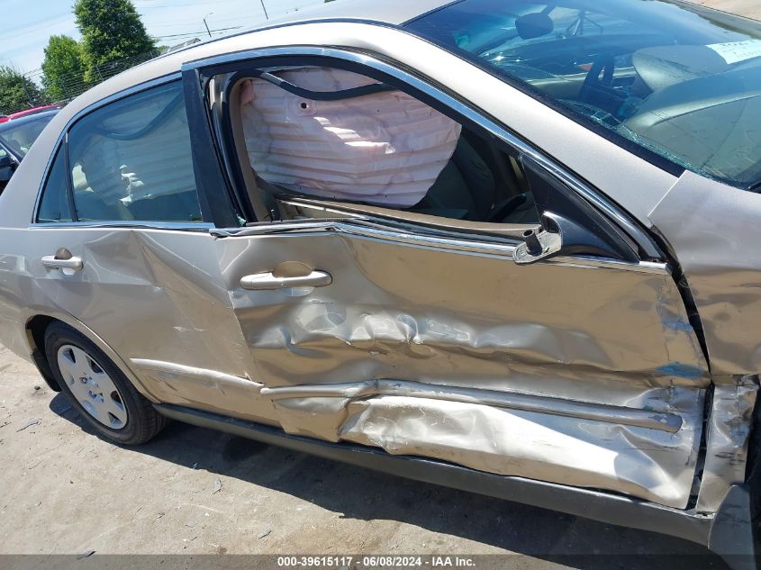 2006 Honda Accord 2.4 Lx VIN: 1HGCM56426A148521 Lot: 39615117