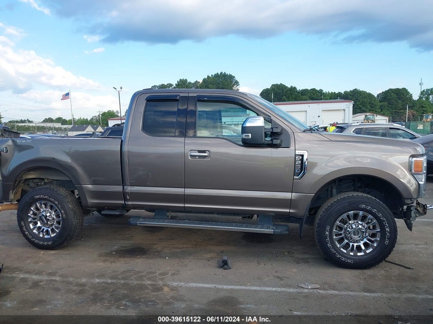 2021 Ford F-250 Lariat VIN: 1FT7X2BN5MED12418 Lot: 39615122