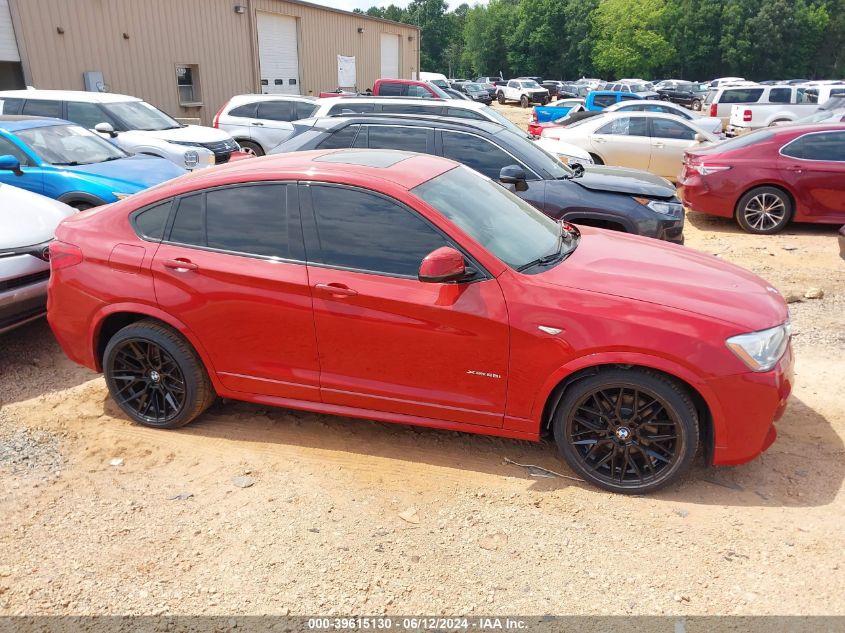 2016 BMW X4 XDRIVE28I - 5UXXW3C54G0R20566