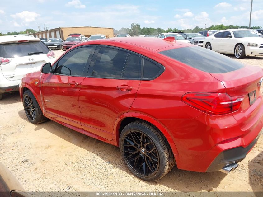 2016 BMW X4 xDrive28I VIN: 5UXXW3C54G0R20566 Lot: 39615130