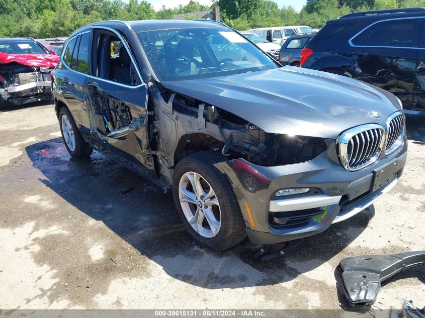 2019 BMW X3 xDrive30I VIN: 5UXTR9C53KLE15590 Lot: 39615131