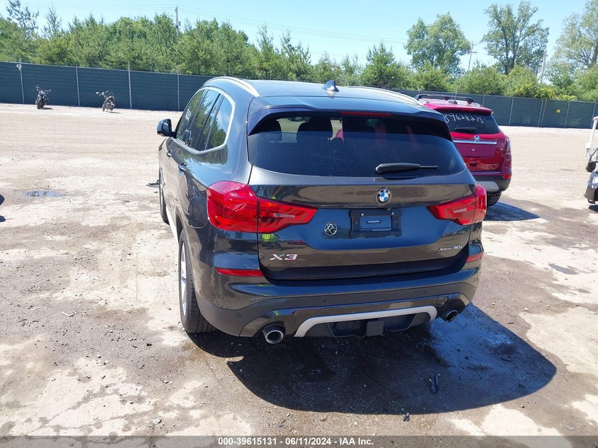 VIN 5UXTR9C53KLE15590 2019 BMW X3 XDRIVE30I