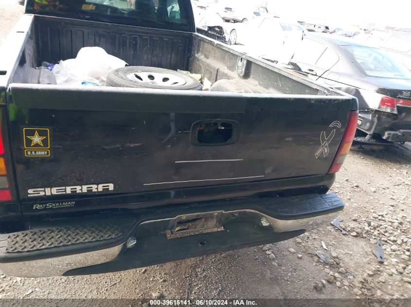 2007 GMC Sierra 1500 Classic Work Truck VIN: 3GTEC14X07G231464 Lot: 39615141