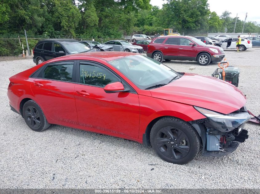 2022 Hyundai Elantra Sel VIN: 5NPLM4AG4NH080160 Lot: 39615159