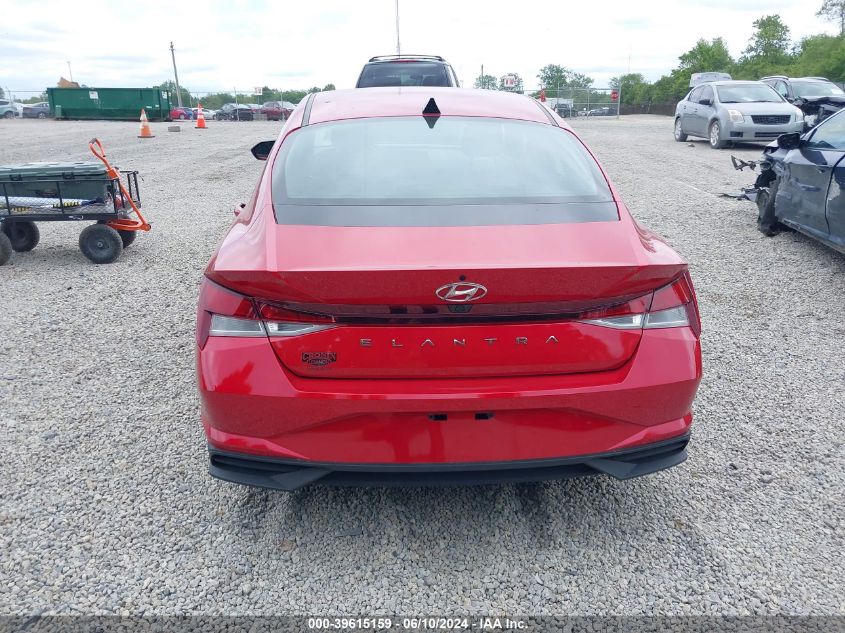 2022 Hyundai Elantra Sel VIN: 5NPLM4AG4NH080160 Lot: 39615159
