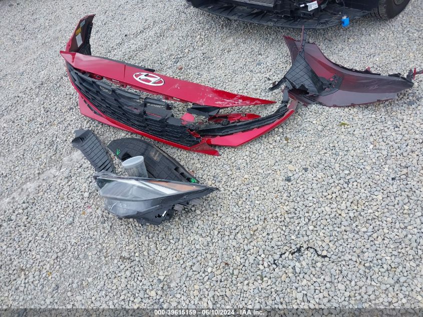 2022 Hyundai Elantra Sel VIN: 5NPLM4AG4NH080160 Lot: 39615159