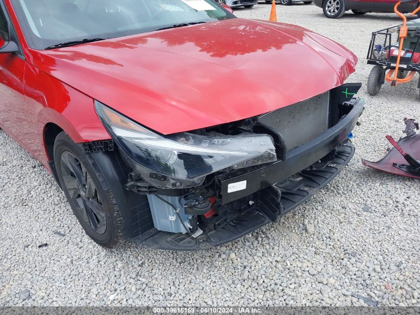 2022 Hyundai Elantra Sel VIN: 5NPLM4AG4NH080160 Lot: 39615159