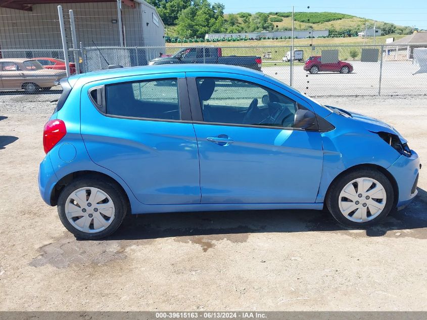 2017 Chevrolet Spark Ls Cvt VIN: KL8CB6SAXHC730520 Lot: 39615163