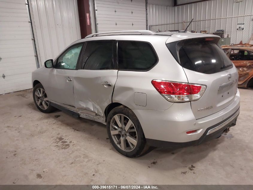 2013 Nissan Pathfinder Platinum VIN: 5N1AR2MM7DC663794 Lot: 39615171