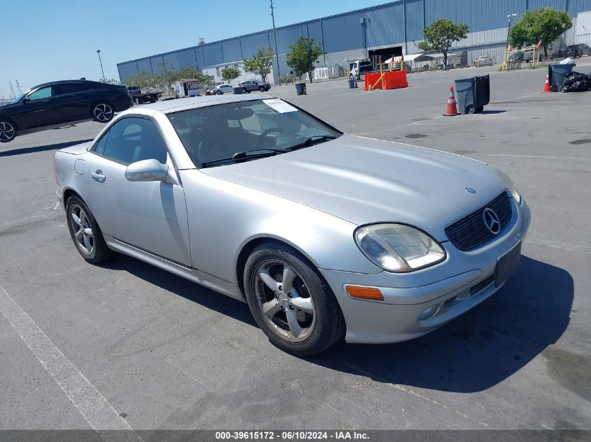 2003 Mercedes-Benz Slk 320 VIN: WDBKK65F03F289724 Lot: 39615172