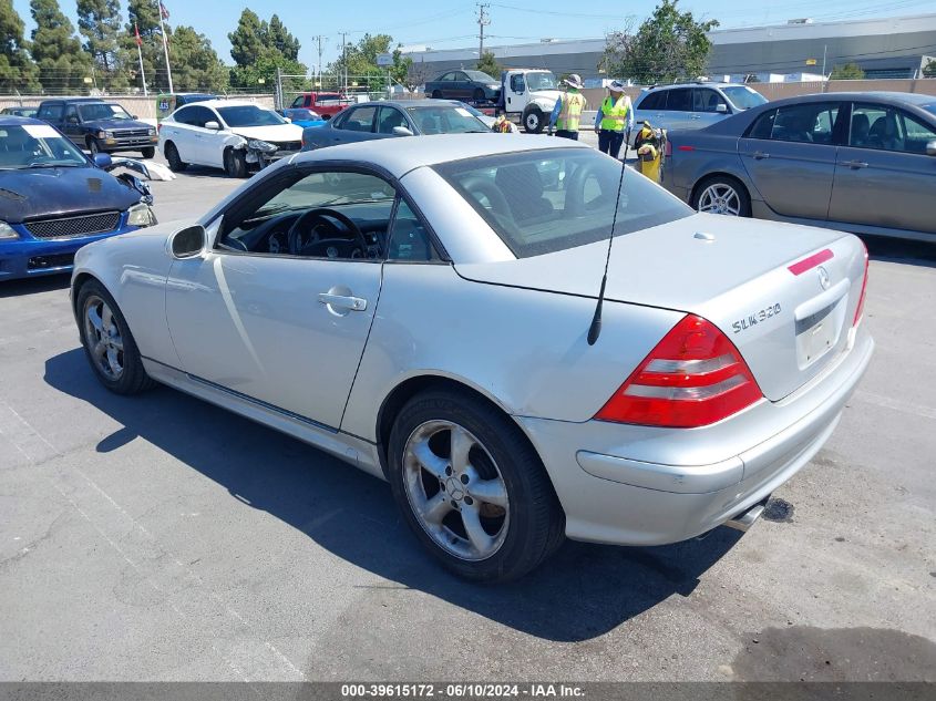 2003 Mercedes-Benz Slk 320 VIN: WDBKK65F03F289724 Lot: 39615172