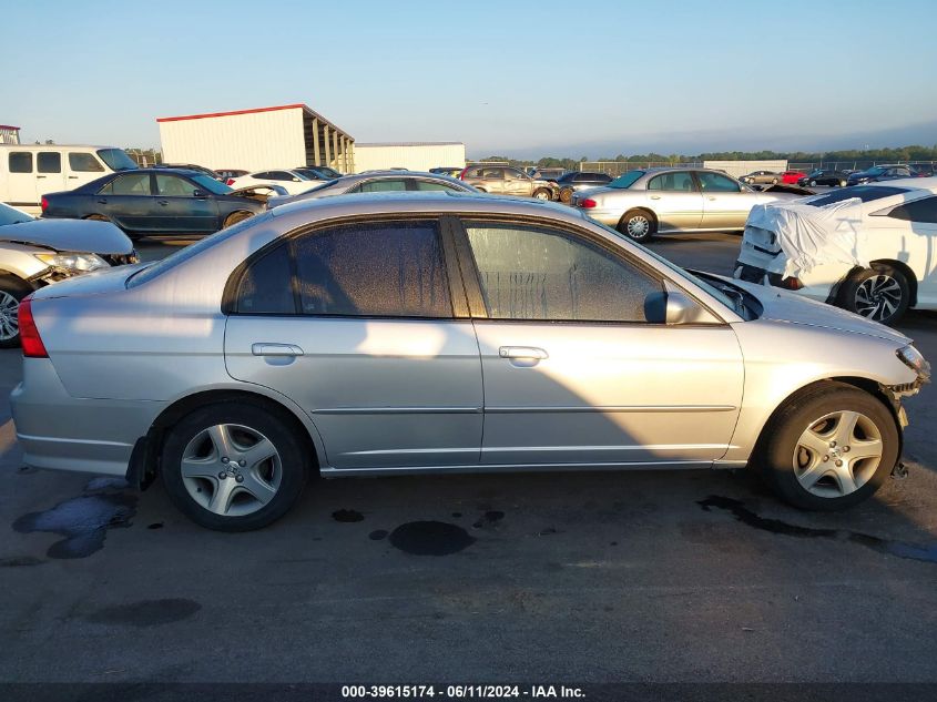 2004 Honda Civic Ex VIN: 1HGES26714L016312 Lot: 39615174
