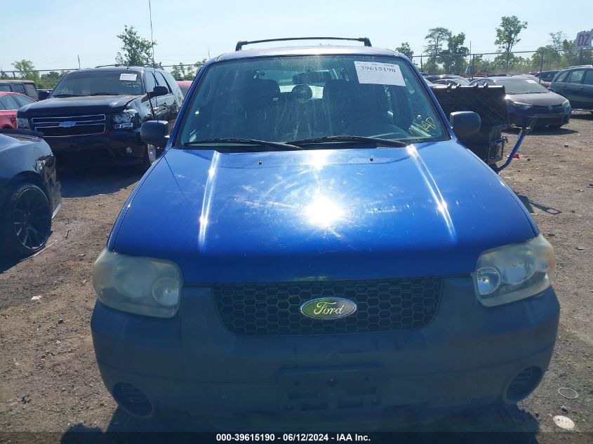 2006 Ford Escape Xls/Xls Manual VIN: 1FMYU02Z96KA73492 Lot: 39615190