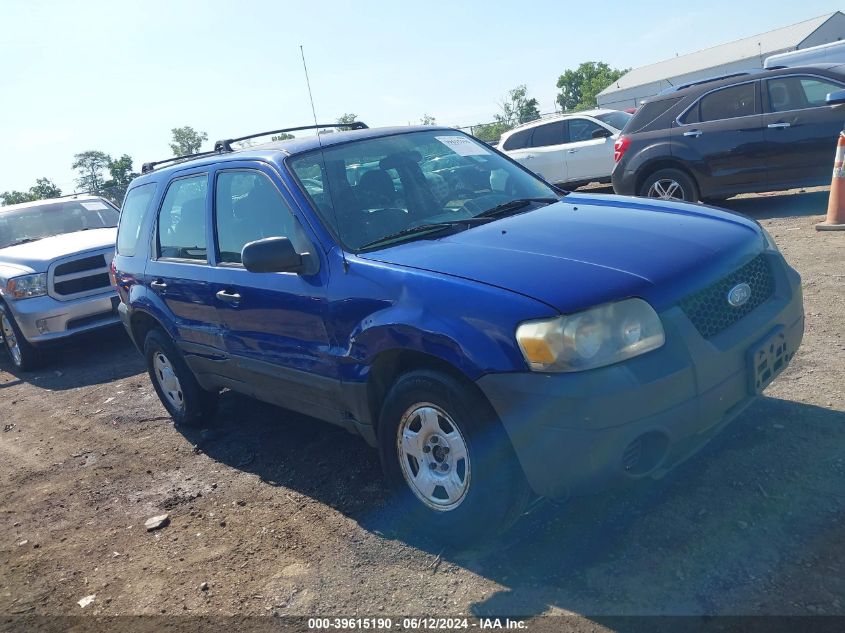 2006 Ford Escape Xls/Xls Manual VIN: 1FMYU02Z96KA73492 Lot: 39615190