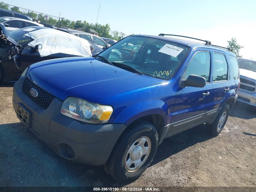 2006 Ford Escape Xls/Xls Manual VIN: 1FMYU02Z96KA73492 Lot: 39615190