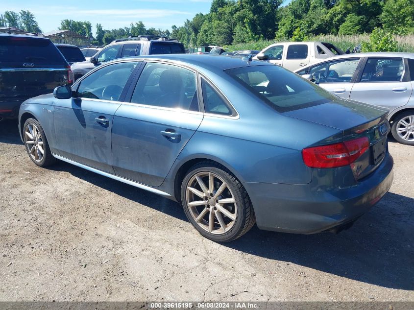 2016 Audi A4 2.0T Premium VIN: WAUBFAFLXGN005456 Lot: 39615195