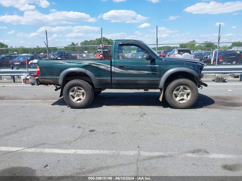2003 Toyota Tacoma VIN: 5TEPM62N93Z154306 Lot: 39615196