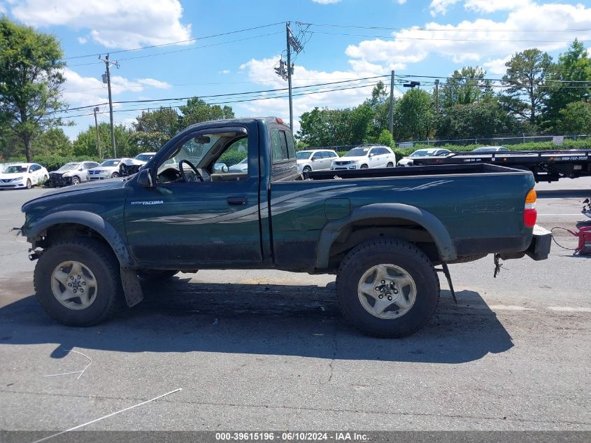 2003 Toyota Tacoma VIN: 5TEPM62N93Z154306 Lot: 39615196