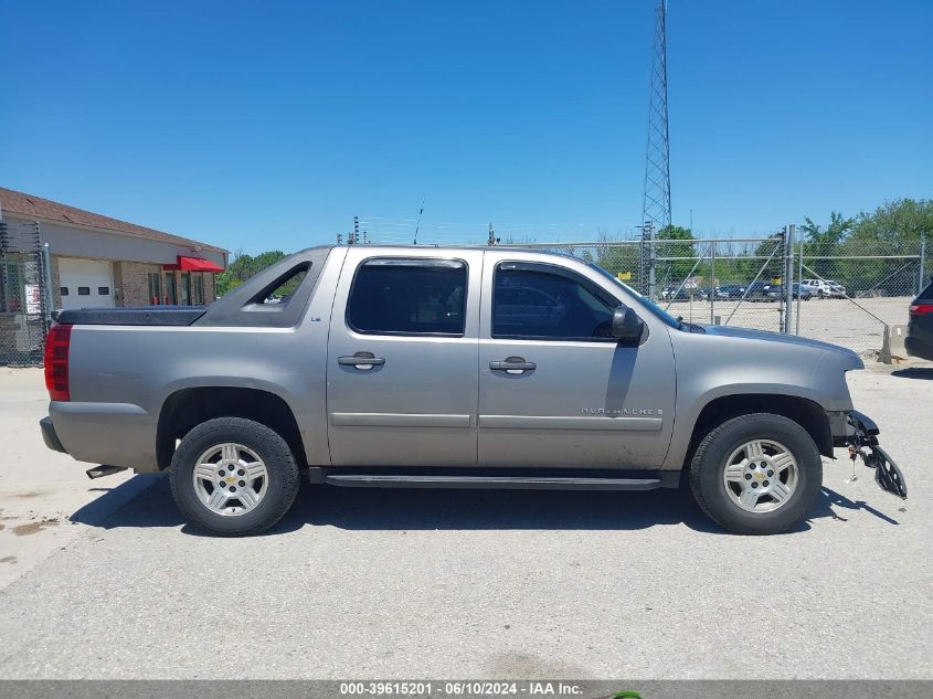 2008 Chevrolet Avalanche 1500 C1500 VIN: 3GNEC12038G176278 Lot: 39615201