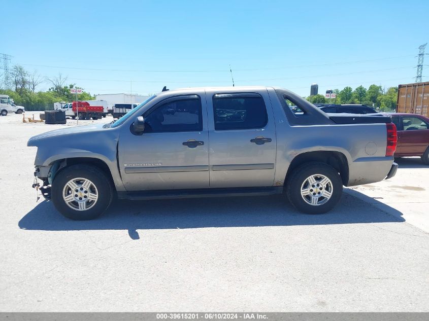 2008 Chevrolet Avalanche 1500 C1500 VIN: 3GNEC12038G176278 Lot: 39615201