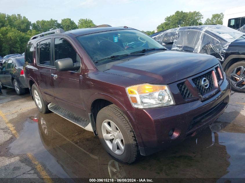 2013 Nissan Armada Sv VIN: 5N1AA0NC0DN610909 Lot: 39615218