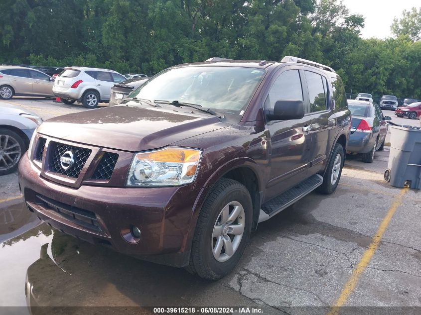 2013 Nissan Armada Sv VIN: 5N1AA0NC0DN610909 Lot: 39615218