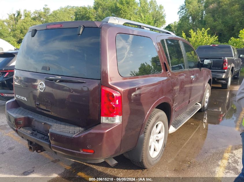 2013 Nissan Armada Sv VIN: 5N1AA0NC0DN610909 Lot: 39615218