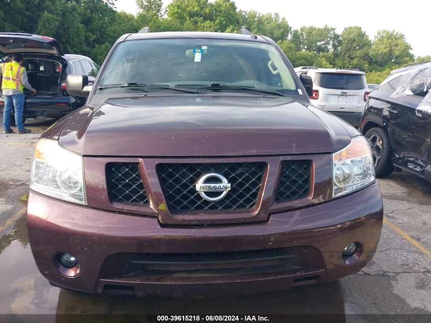 2013 Nissan Armada Sv VIN: 5N1AA0NC0DN610909 Lot: 39615218