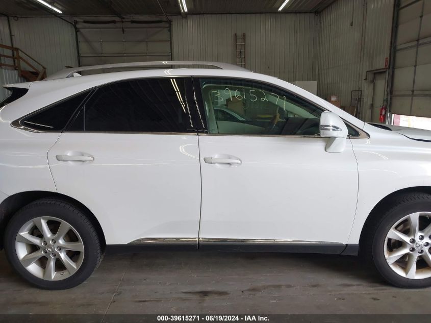 2010 Lexus Rx 350 VIN: 2T2BK1BA6AC023784 Lot: 39615271