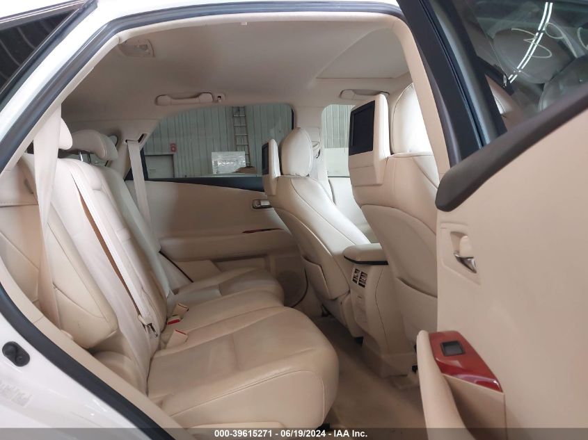 2010 Lexus Rx 350 VIN: 2T2BK1BA6AC023784 Lot: 39615271