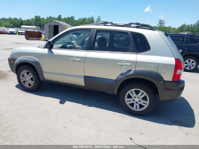 2008 Hyundai Tucson Limited V6/Se VIN: KM8JN72D78U762675 Lot: 39615272