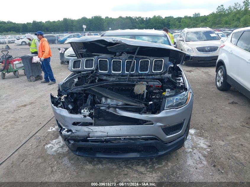 2019 Jeep Compass Sport 4X4 VIN: 3C4NJDAB1KT761491 Lot: 39615273