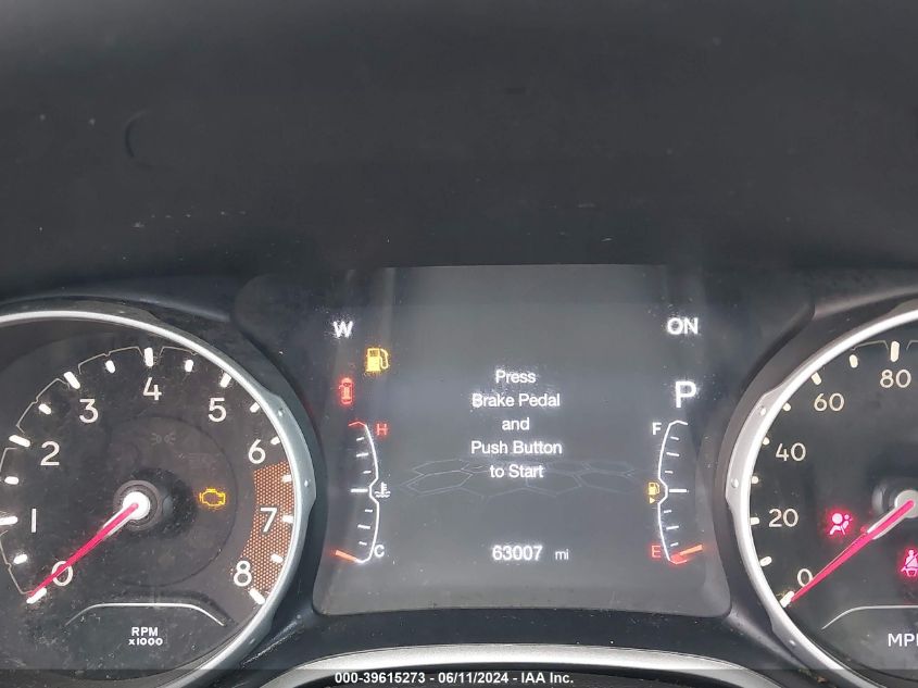 2019 Jeep Compass Sport 4X4 VIN: 3C4NJDAB1KT761491 Lot: 39615273