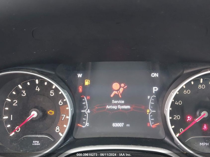 2019 Jeep Compass Sport 4X4 VIN: 3C4NJDAB1KT761491 Lot: 39615273