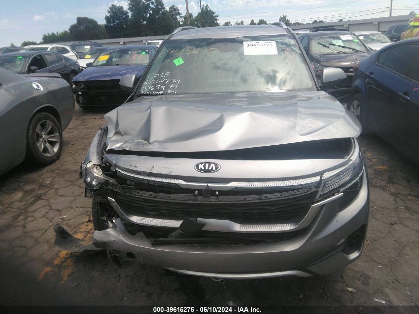 2021 Kia Seltos Ex VIN: KNDERCAAXM7205875 Lot: 39615275