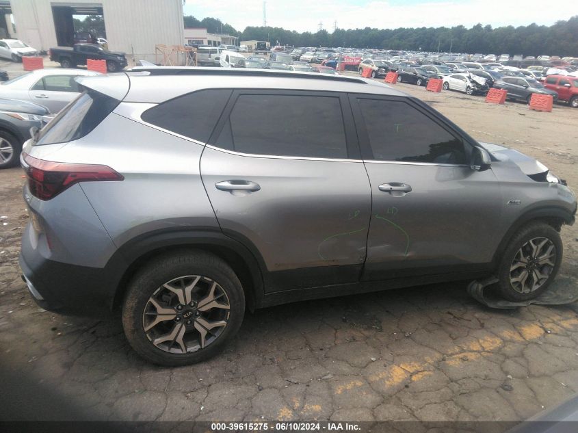 2021 Kia Seltos Ex VIN: KNDERCAAXM7205875 Lot: 39615275