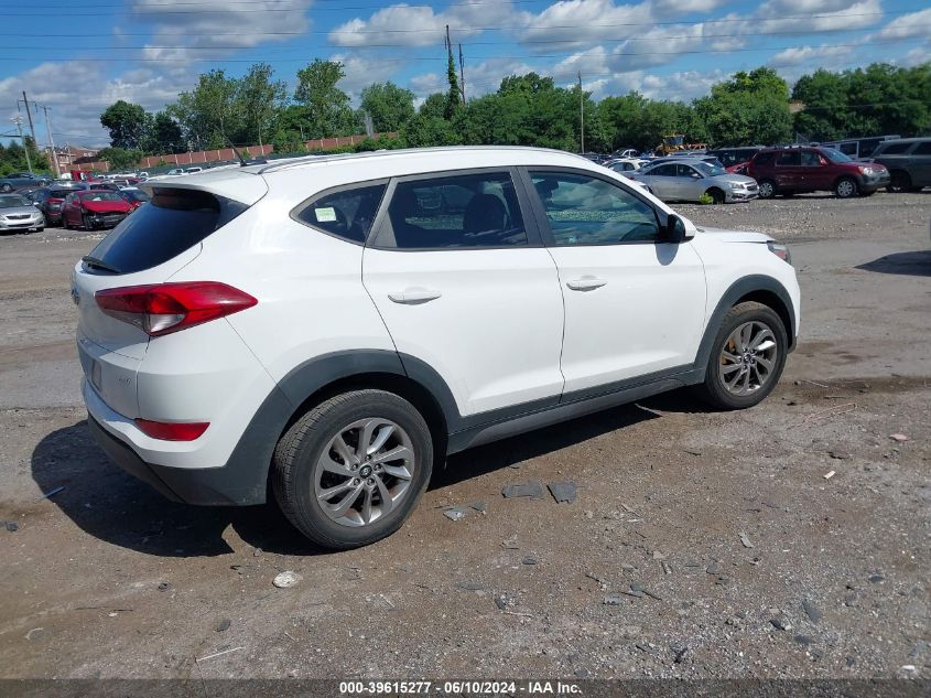 KM8J3CA41GU130480 2016 Hyundai Tucson Se