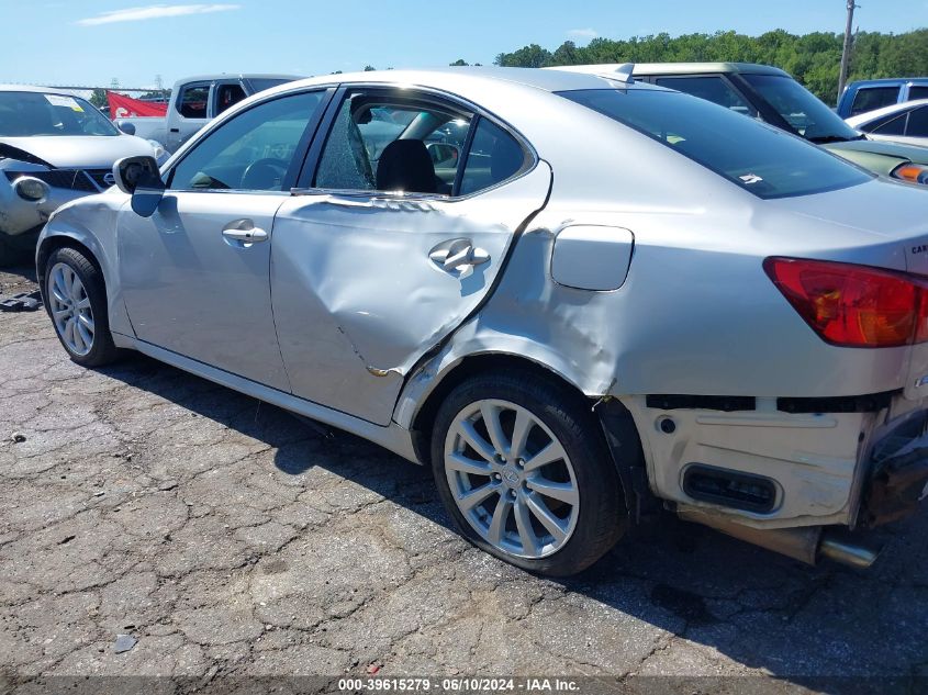 2008 Lexus Is 250 VIN: JTHCK262485019773 Lot: 39615279