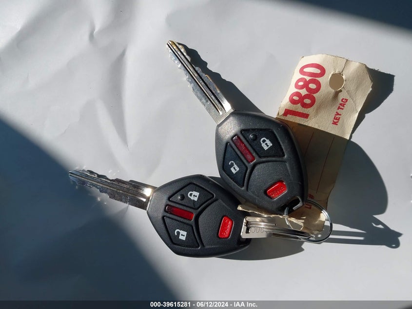 2012 Mitsubishi Outlander Es VIN: JA4AS2AW7CU001604 Lot: 39615281