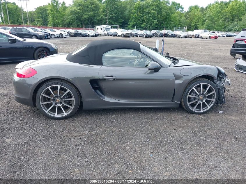 2013 Porsche Boxster VIN: WP0CA2A8XDS112812 Lot: 39615284