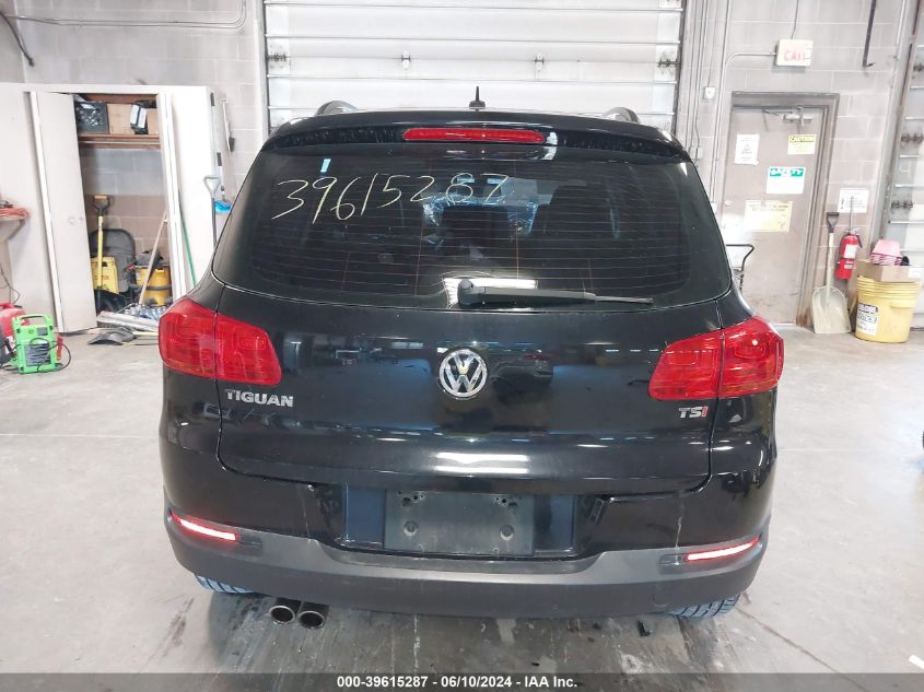 2016 Volkswagen Tiguan S VIN: WVGAV7AXXGW611411 Lot: 39615287