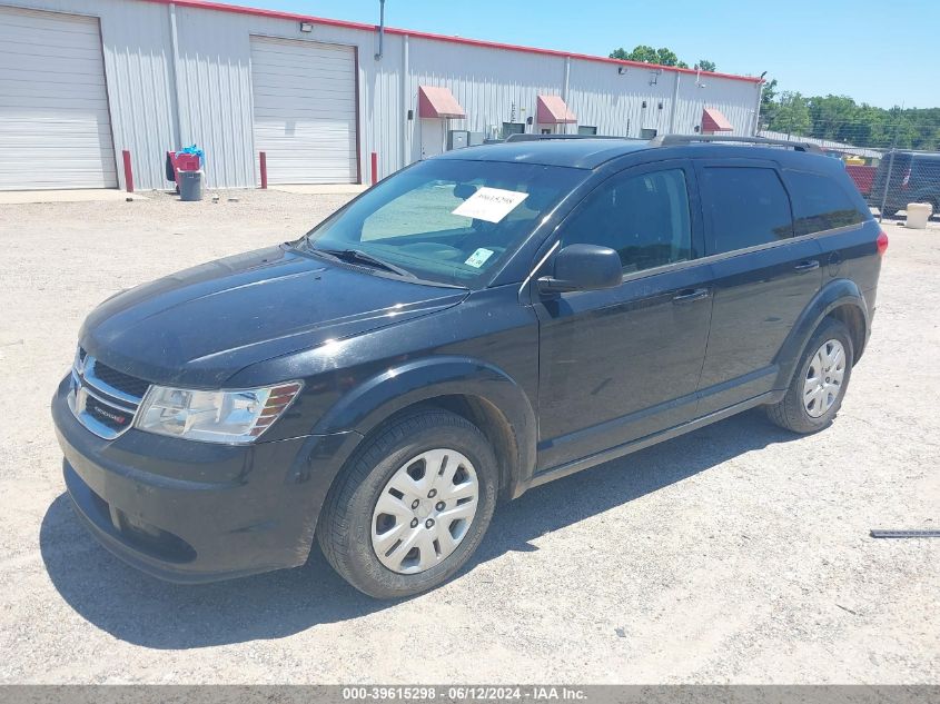 2014 Dodge Journey Se VIN: 3C4PDCAB9ET117672 Lot: 39615298