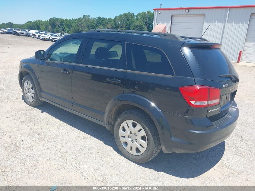 2014 Dodge Journey Se VIN: 3C4PDCAB9ET117672 Lot: 39615298