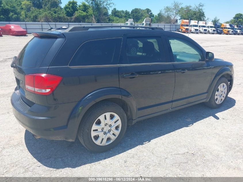 2014 Dodge Journey Se VIN: 3C4PDCAB9ET117672 Lot: 39615298