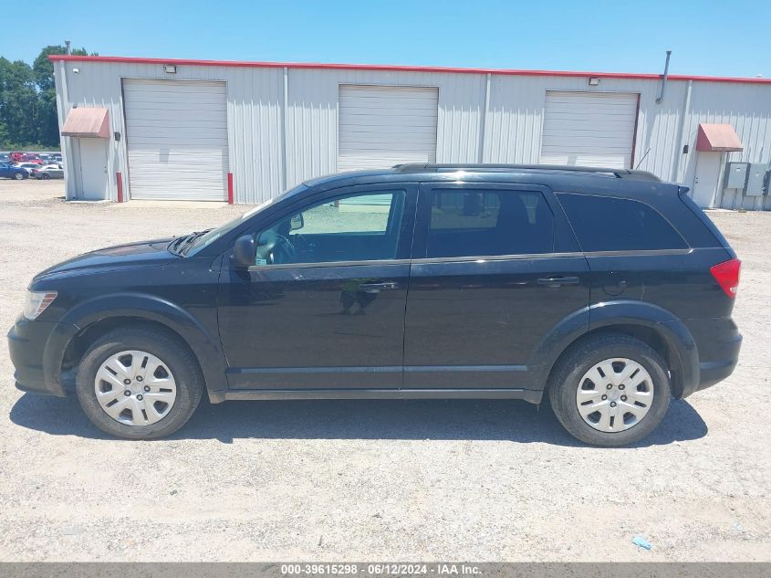 2014 Dodge Journey Se VIN: 3C4PDCAB9ET117672 Lot: 39615298