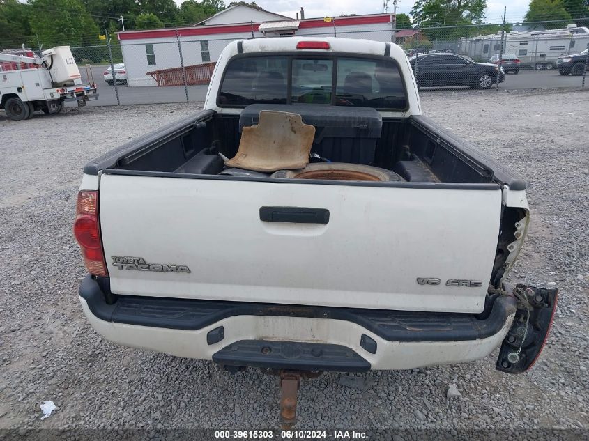 2006 Toyota Tacoma Base V6 VIN: 5TEUU42N36Z287672 Lot: 39615303