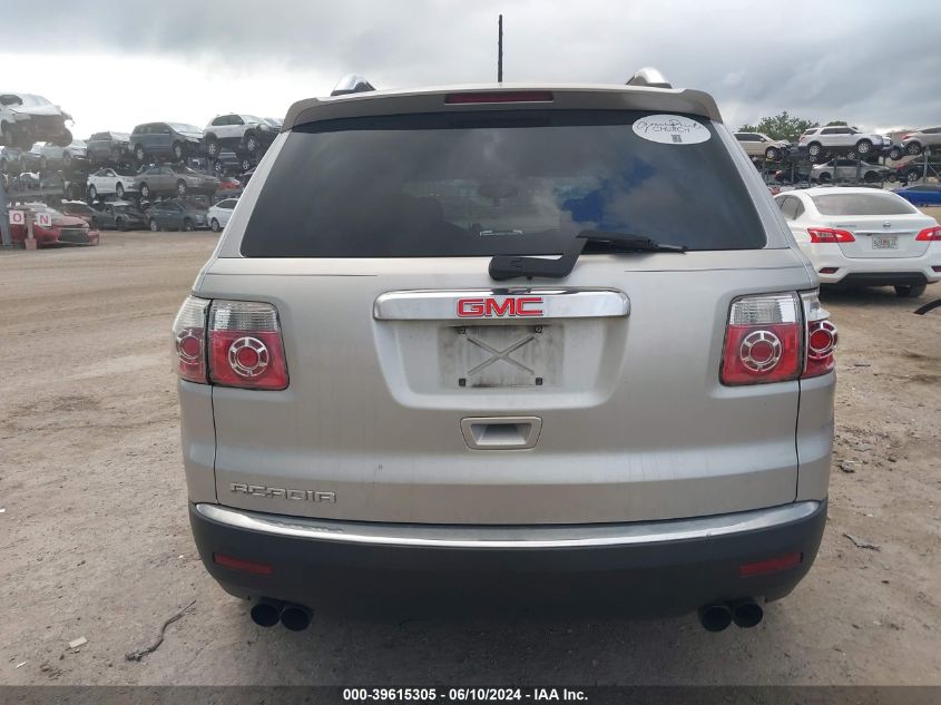 2008 GMC Acadia Sle-1 VIN: 1GKER13748J172262 Lot: 39615305