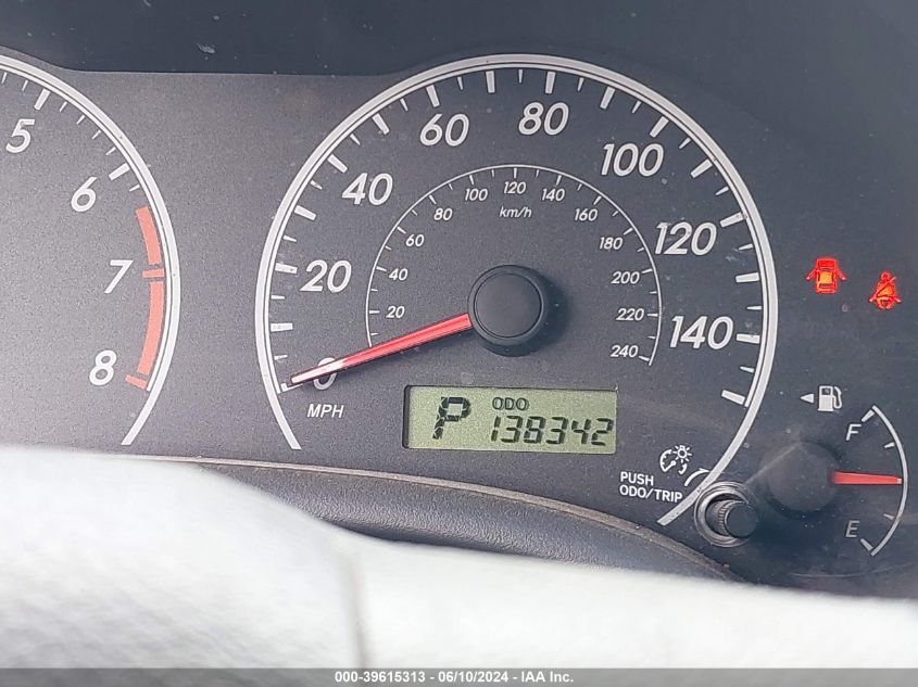 2009 Toyota Corolla Le VIN: 2T1BU40E49C162524 Lot: 39615313